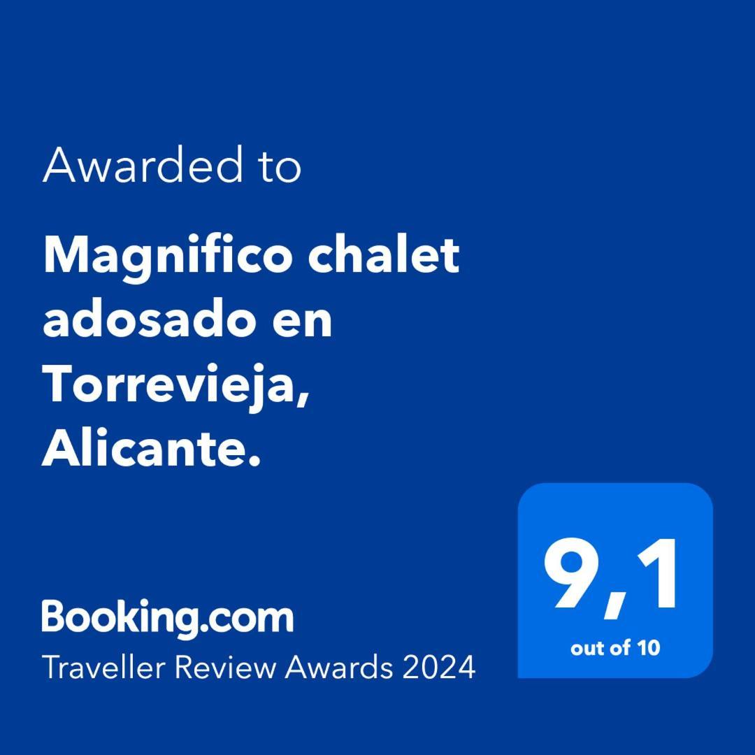 Magnifico Chalet Adosado En Torrevieja, Alicante. Exterior photo